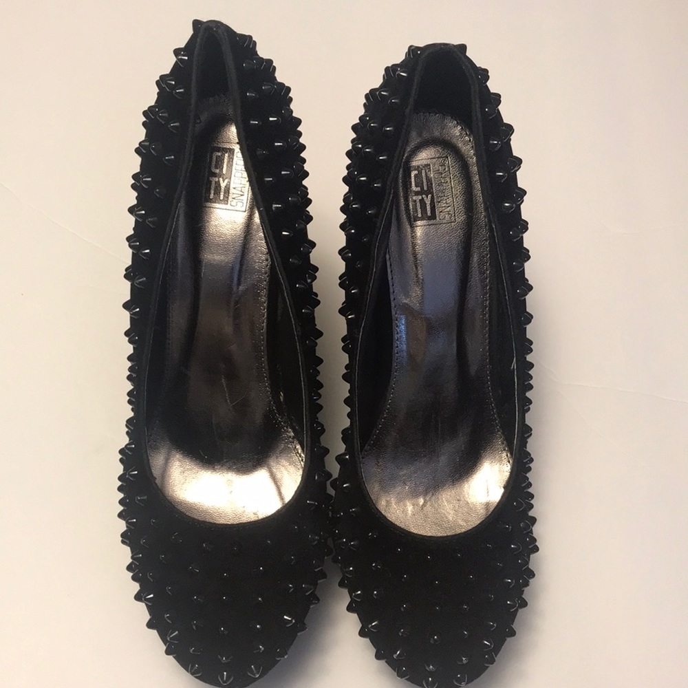 City Snappers wedge heel